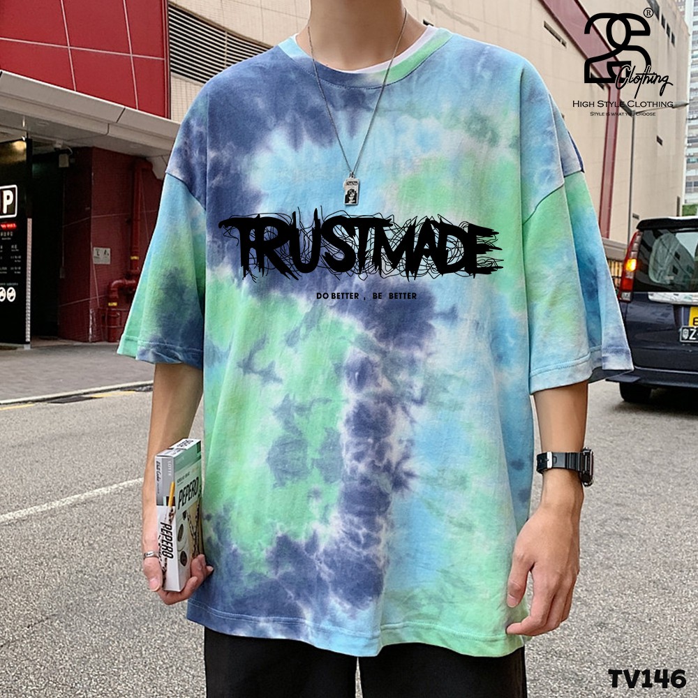 Áo Thun Tay Lỡ 2s Clothing Áo Phông Loang Unisex Nam Nữ Rẻ Đẹp Cotton Oversize Form Rộng In Hình PHẢN QUANG TV147