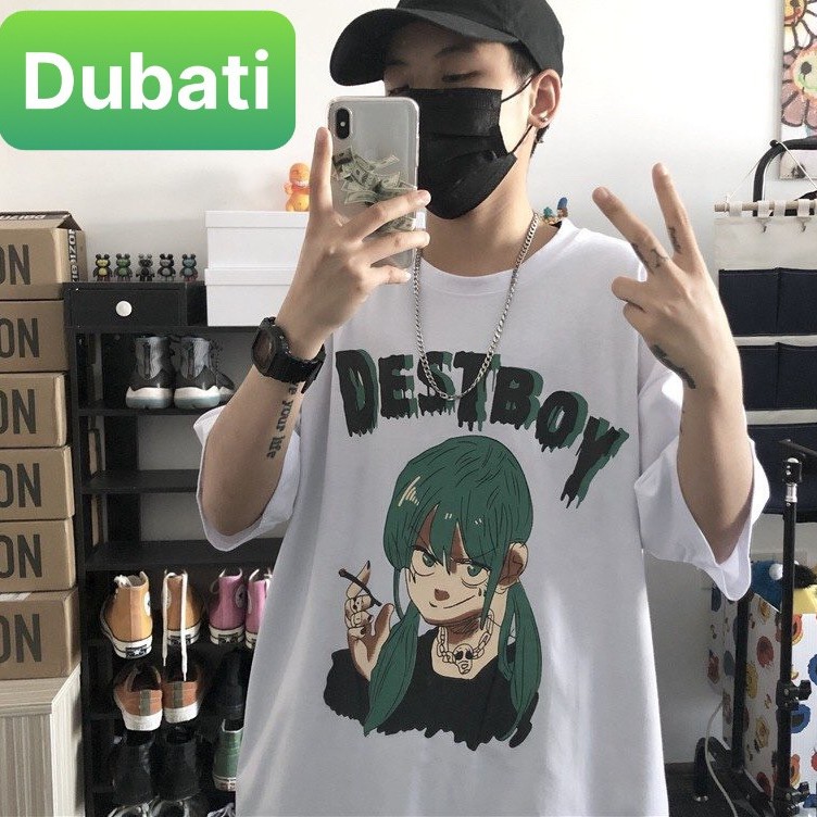 ÁO THUN DESTBOY NAM NỮ UNISEX PHOM FROM RỘNG NGẮN TAY HOT TREND CAO CẤP- DUBATI FASHION