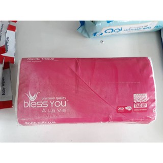 Khăn giấy bless you hold me gói 250 tờ 2 lớp nk03023