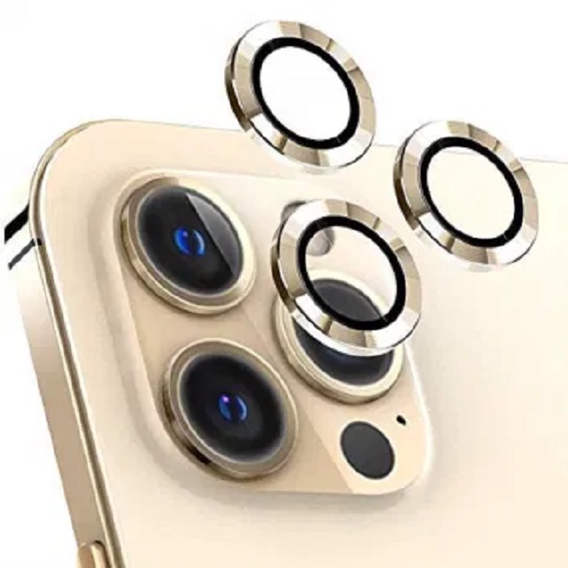 IPHONE 12 PROMAX ỐP VIỀN KÍNH BẢO VỆ CAMERA( VIỀN KIM LOẠI) CAO CẤP