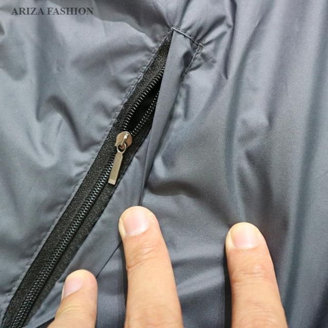 ÁO KHOÁC GIÓ 2 LỚP GIỮ ẤM CHỐNG GIÓ ARIZA CÓ MŨ RỜI | BigBuy360 - bigbuy360.vn