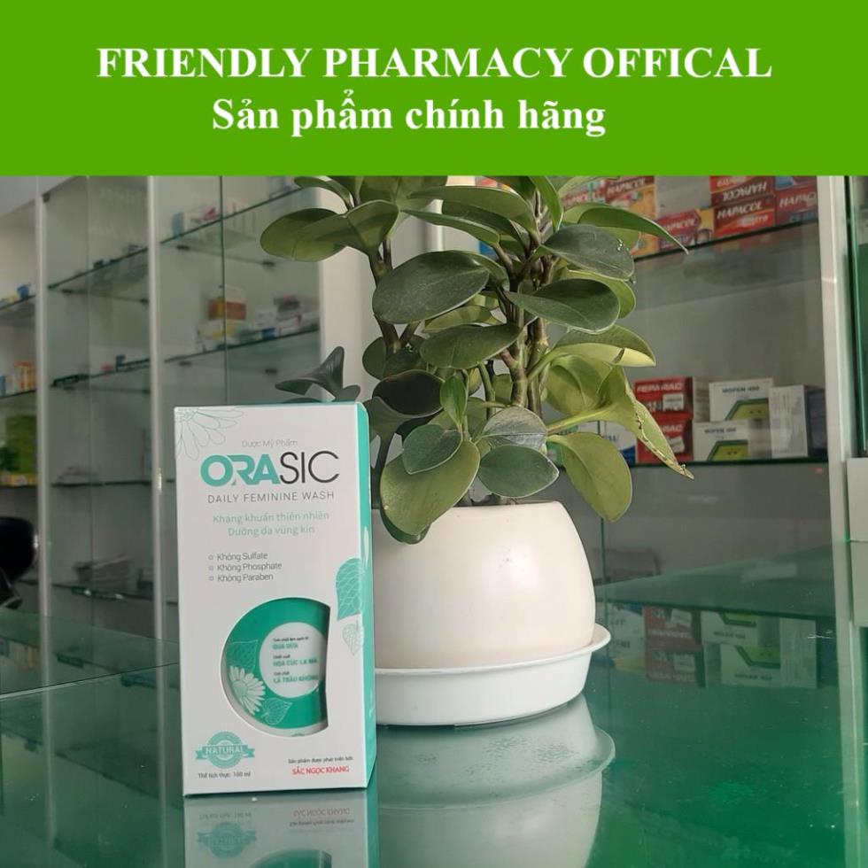 Dung dịch vệ sinh hằng ngày Orasic 100ml – Khử mùi, ngăn nấm ngứa vùng kín