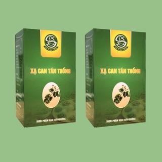 [Combo 2 hộp] Hỗ trợ viêm họng hạt, viêm amidan cấp và mãn tính, viêm amidan hốc mủ, đau rát họng - Xạ Can Tán Thống