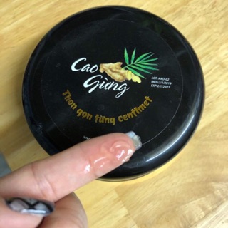 Cao Gừng Gel Massage Giảm Mỡ Cát Tường- Thiên Nhiên Việt