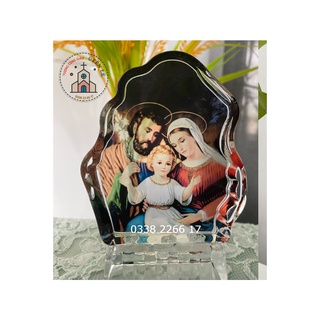 Tượng công giáo pha lê giọt nước