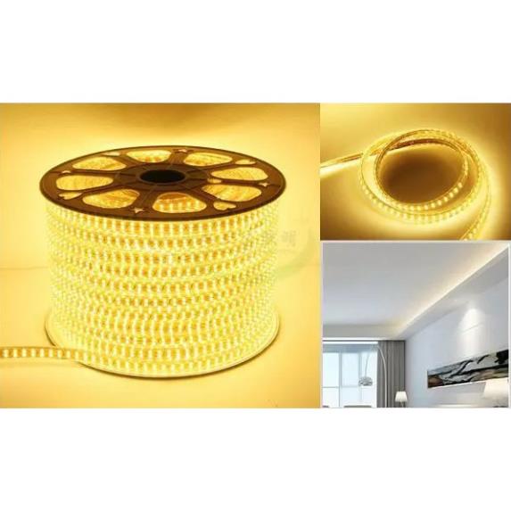 Cuộn dây 100 mét đèn led dây 2835 trang trí trong nhà, ngoài trời
