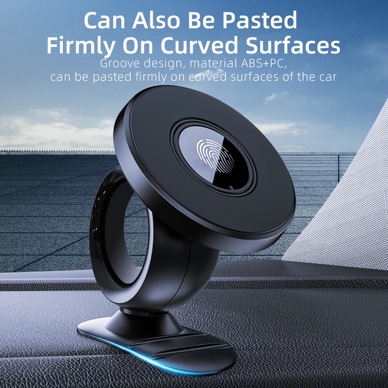 Giá Đỡ Điện Thoại 4-6.7 Inch Xoay 360 Độ Gắn Bảng Điều Khiển Xe Hơi