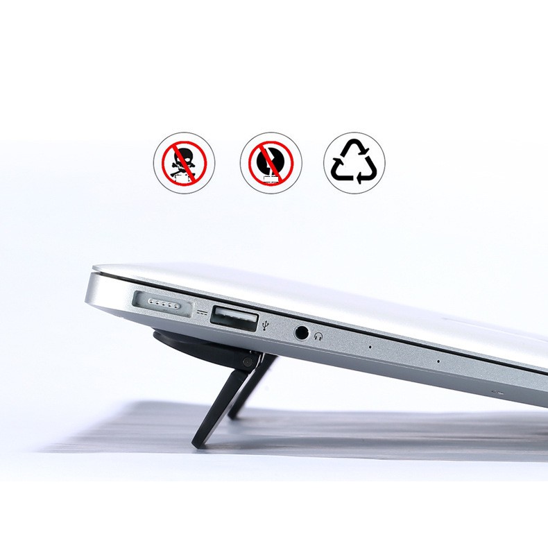 ✔️ Đế Tản Nhiệt, Kệ Kê Macbook Laptop Hãng REMAX Dạng 2 Thanh Chân Gập Cooling Stand.