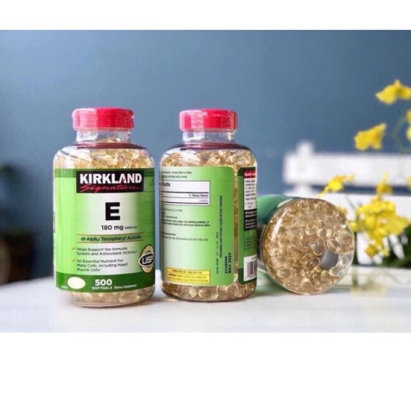 Vitamin E 400 IU 500 Viên Kirkland Của Mỹ, Date 2024 | BigBuy360 - bigbuy360.vn