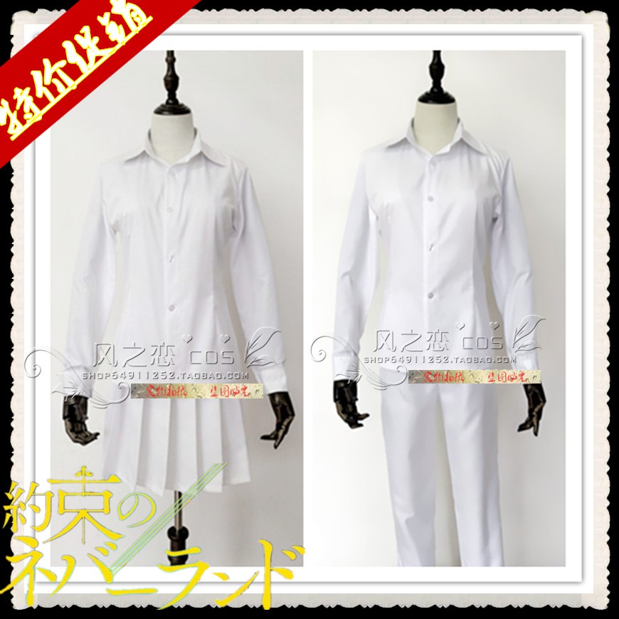 [Order/Không có sẵn] Trang phục set đồ hóa trang cosplay Emma Norman Ray Neverland vùng đất hứa | BigBuy360 - bigbuy360.vn