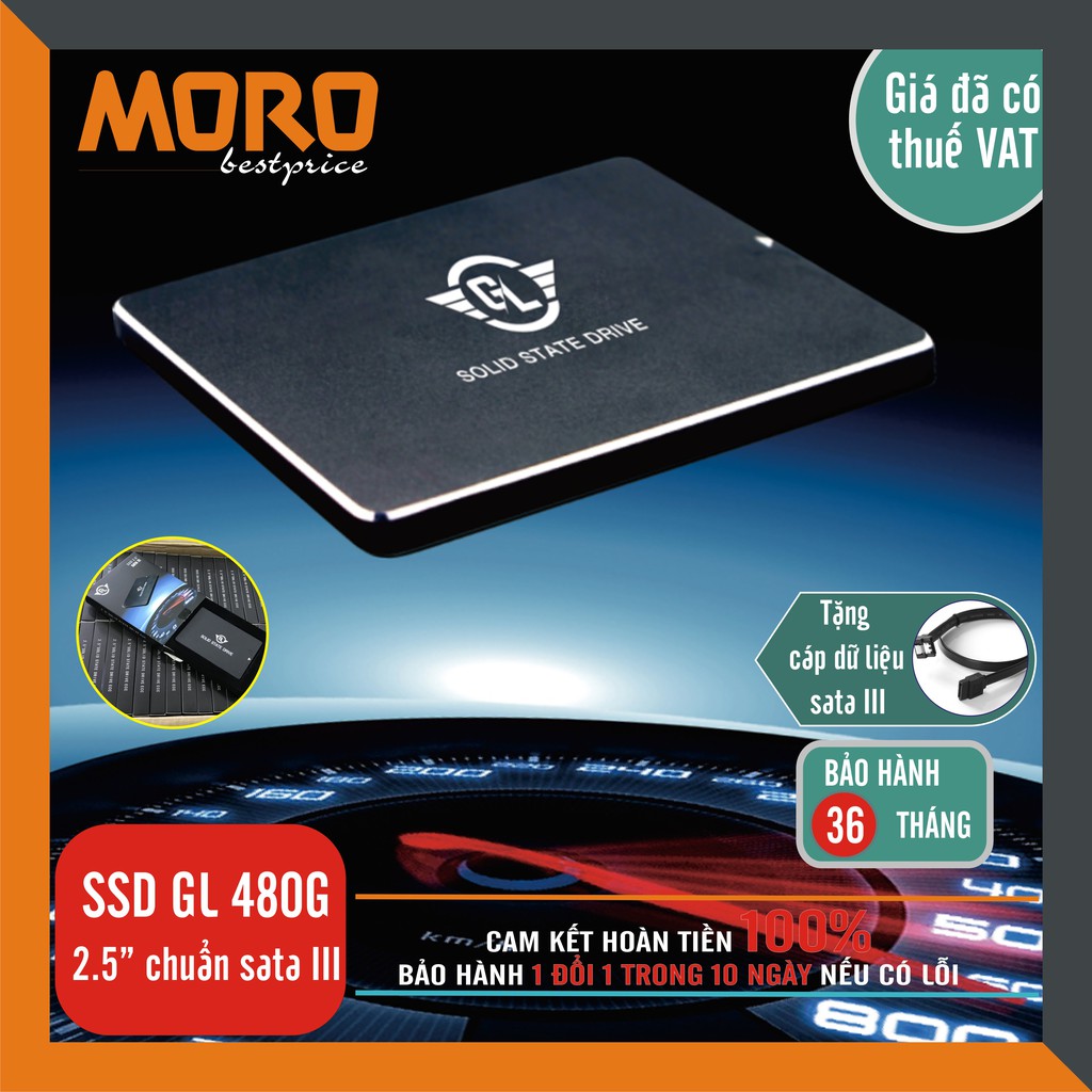 Ổ cứng SSD GL 480G - Sản phẩm - Bảo hành 3 năm !!!