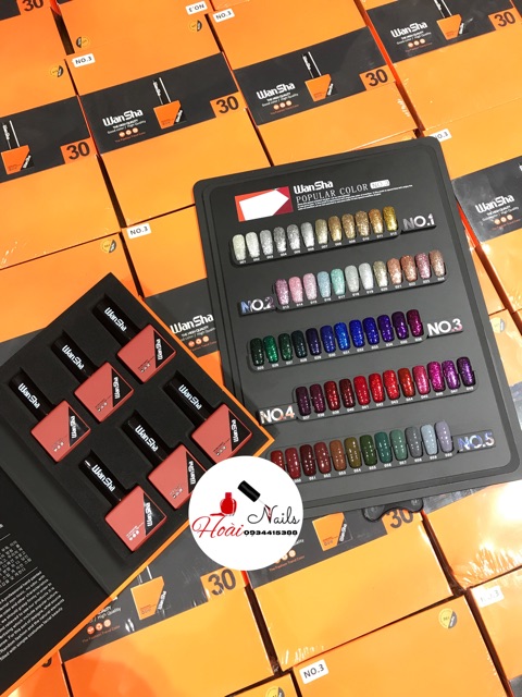 Sơn nhũ wansha ( chọn màu ib cho shop) - Phụ kiện Nail