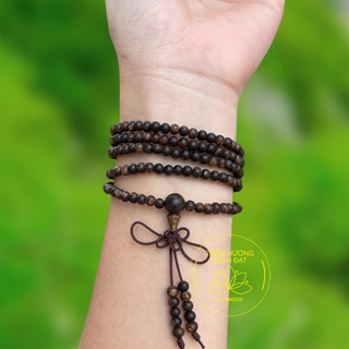 Vòng Trầm Hương 4mm 108 hạt 4mm 216 Hạt - Trầm Hương Sánh Chìm