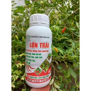 Phân bón lớn trái ớt - giúp trái lớn nhanh, tăng độ cay, hạn chế thối trái chai 500ml