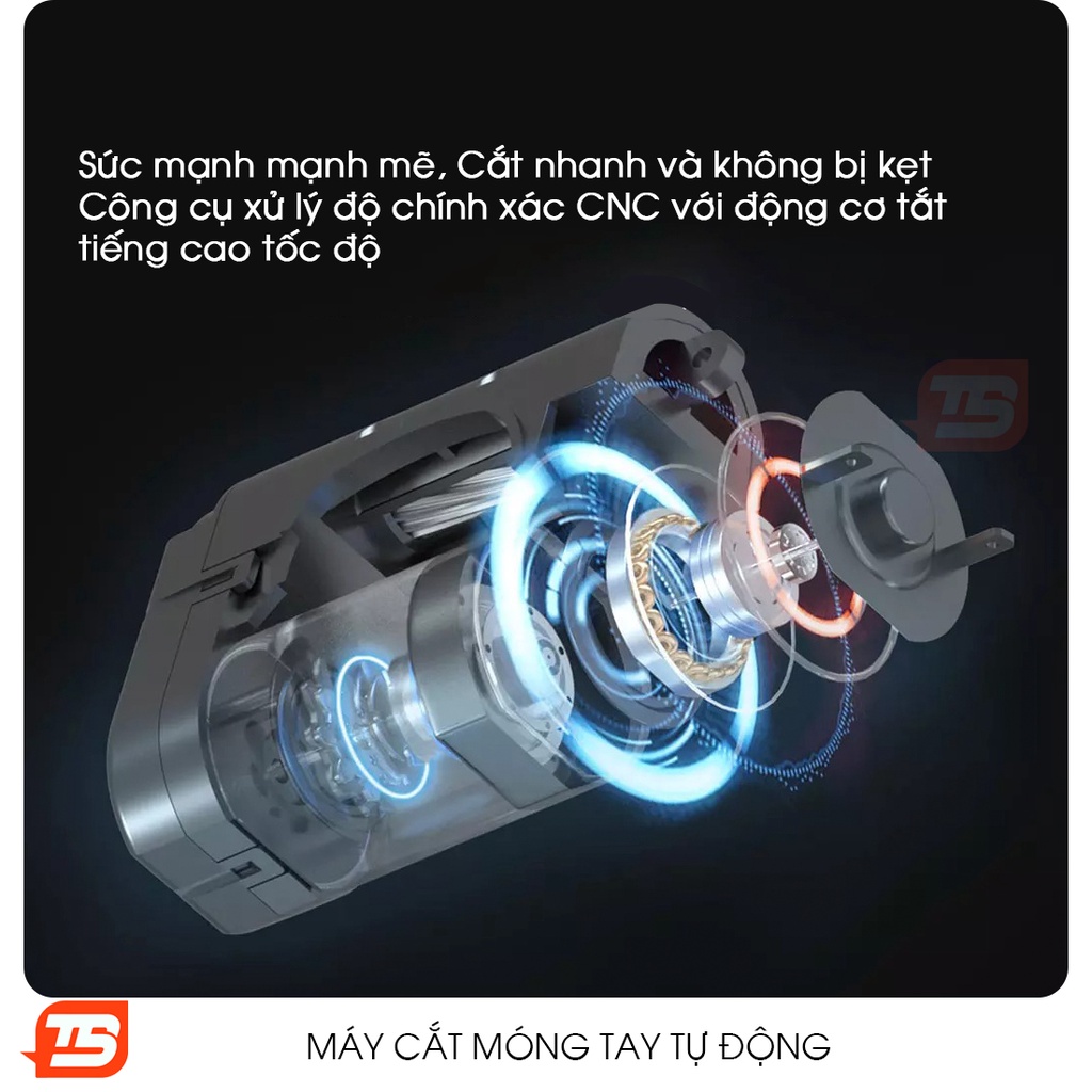 Máy cắt móng tay tự động Xiaomi Seegamic, Tự động cắt móng