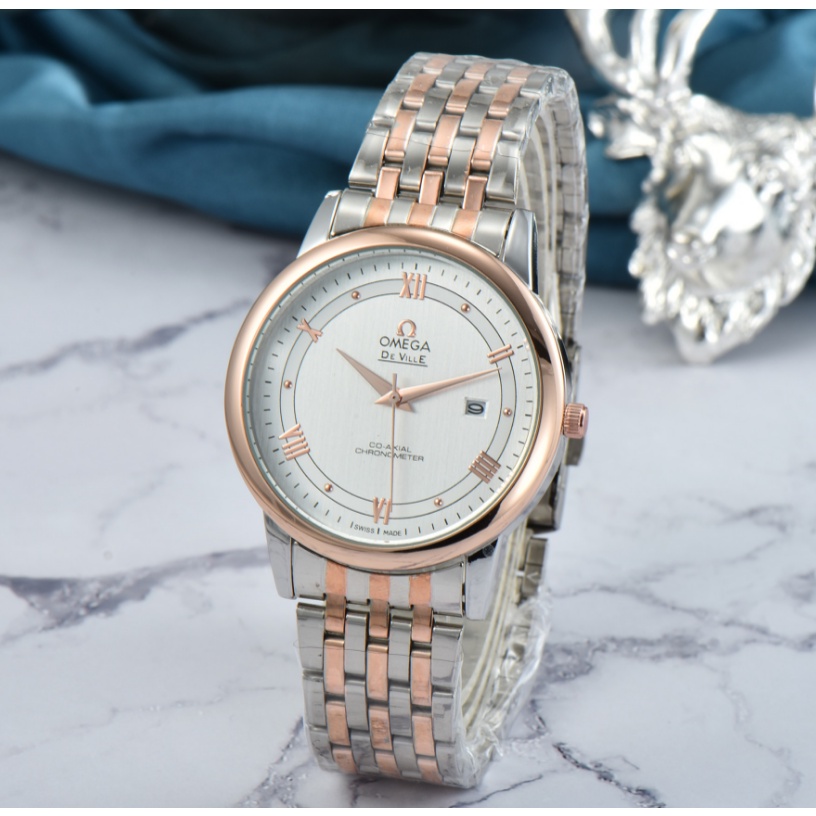 Og Đồng Hồ Đeo Tay Thời Trang Cao Cấp Bằng Thép Không Gỉ Tinh Tế Đơn Giản Và Tinh Tế Dành Cho Nam