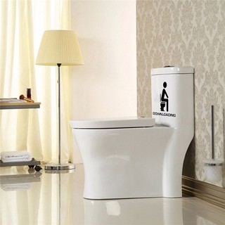 Đề can dán toilet độc đáo