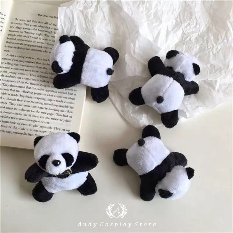 [CÓ SẴN] Huy hiệu cài áo, cài cặp gấu trúc Panda