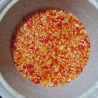 Cà dầm chua ngọt , kim chi cà pháo ( hũ 1kg)