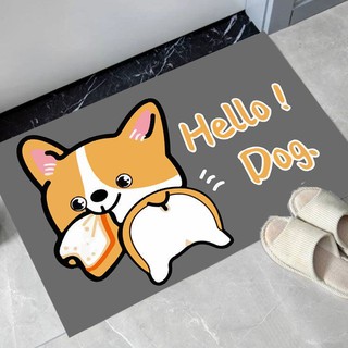 THẢM CHÂN IN 3D WELLCOME HÌNH THÚ NHIỀU MẪU DỄ THƯƠNG