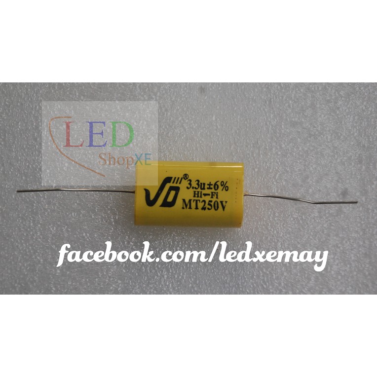 Tụ Treble 250V 3,3uF không phân cực