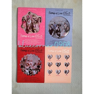 □❡☂Formula of love album ảnh Twice có sẵn