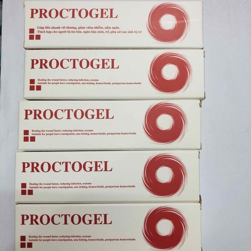 Proctogel - Gel bôi trĩ , giúp mau lành vết thương, dịu mát da, giảm ngứa hậu môn