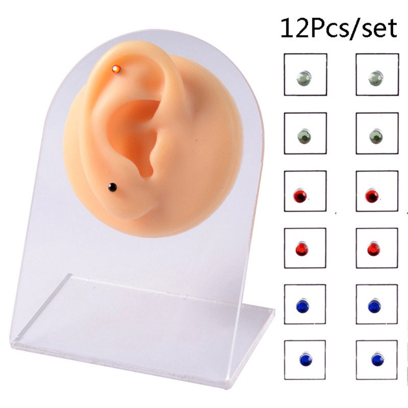Khuyên Xỏ Mũi / Tai / Môi Từ Tính Không Cần Xỏ Lỗ
