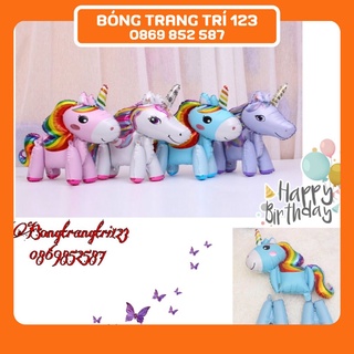 (Chất lượng) Bóng Trang Trí Ngựa PONY 4D Có Thể Tái Sử Dụng