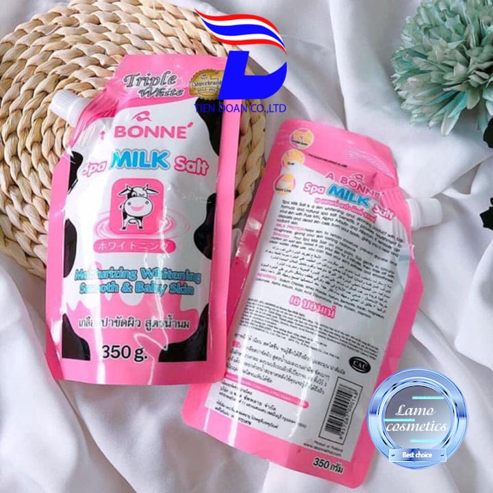 Muối tắm tẩy tế bào chết sữa bò ⚡ HÀNG NHẬP KHẨU ⚡ Thái Lan 350g | BigBuy360 - bigbuy360.vn