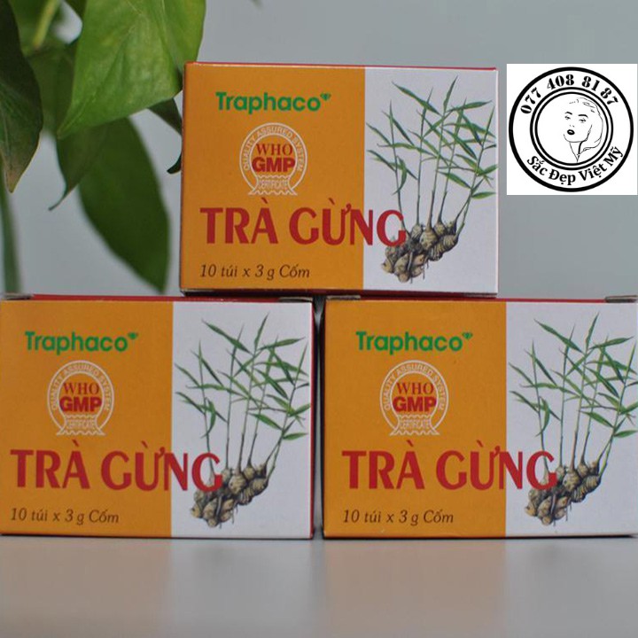 [Hot Ginger] Trà Gừng Hoà Tan Giảm Mỡ Ấm Bụng Cho Ngày Đèn Đỏ Hiệu Qủa Tức Thì