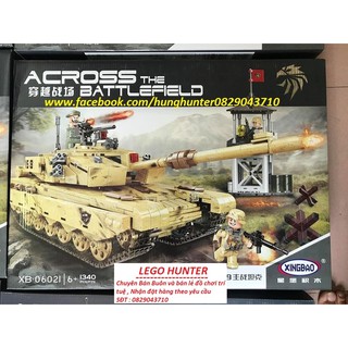 Lego Bộ xếp hình Xe Tank XB-06021
