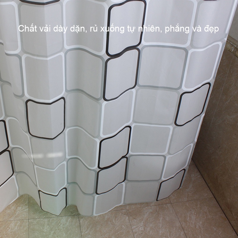 Rèm phòng tắm Rèm Cửa Nhà Tắm Peva Cao Cấp chống nước