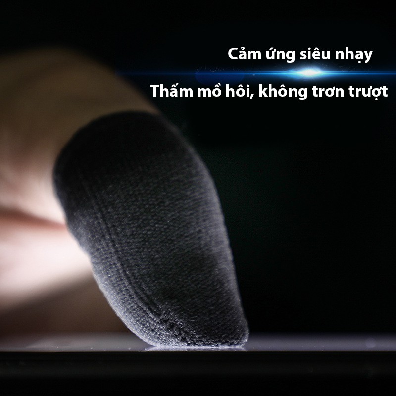 Găng tay chơi game cảm ứng Sợi Bạc - Loại mỏng - Siêu Nhạy - Chống mồ hôi tốt | BigBuy360 - bigbuy360.vn