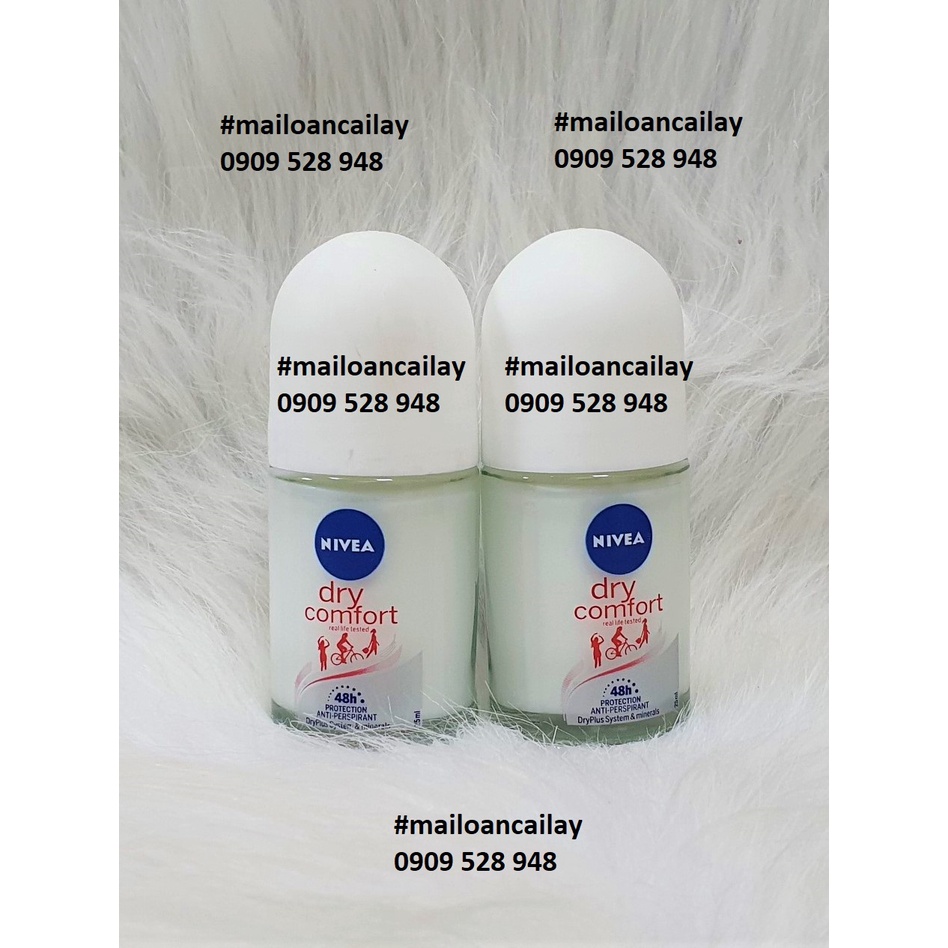 NIVEA lăn nữ khô thoáng mịn màng dry & comfort 25ml