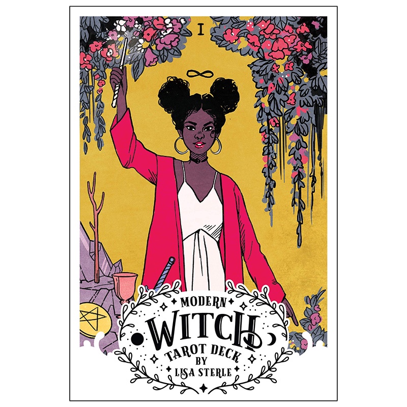 Lá bài lẻ tùy chọn của bộ Modern Witch Tarot - màu sắc sinh động/ nhân vật unisex