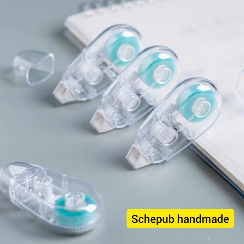 Keo 2 mặt tiện lợi để dán giấy dạng kéo, đồ dùng handmade | schepub