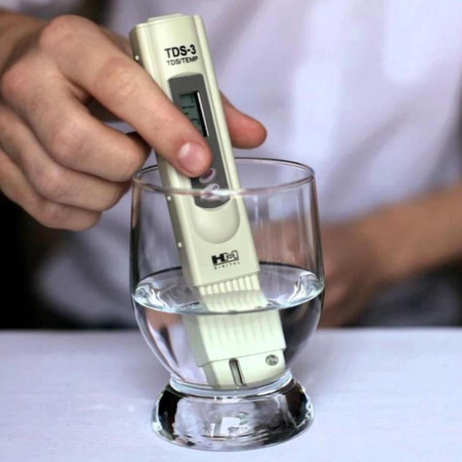 Bút thử nước Hold -3 (Bao da), dụng cụ đo TDS, máy đo độ cứng của nước