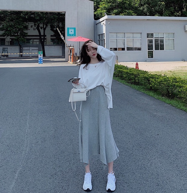 [ Hot ] Chân váy dài lưng cao đuôi cá xẻ tà độc đáo | BigBuy360 - bigbuy360.vn