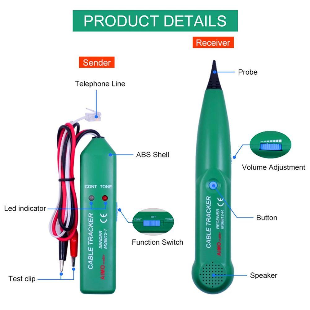Máy Kiểm Tra Cáp Điện Thoại MS6812 UTP STP