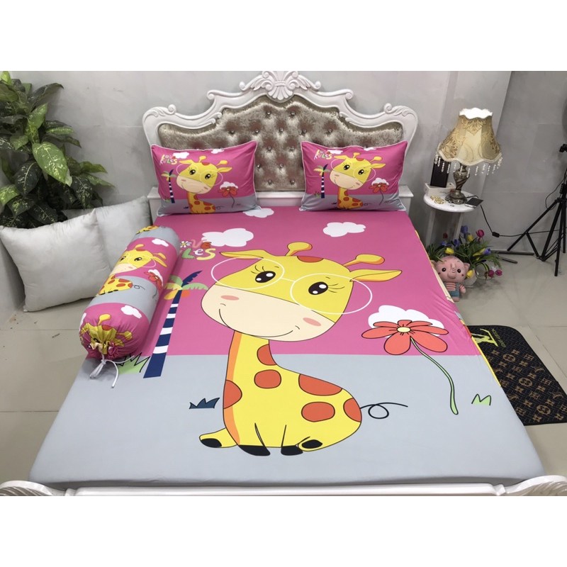 Drap thun lạnh 5D cao cấp mẫu cho bé 01