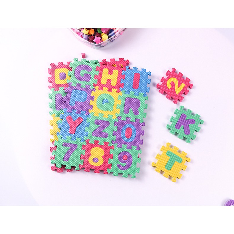 [Mã LIFETOYS1 giảm 30K đơn 99K] Bộ đồ chơi xếp hình chữ cái tiếng Anh cho bé