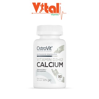 Viên Thực Phẩm Bổ Sung Ostrovit Vitamin D3 K2 Canxi 90 Viên