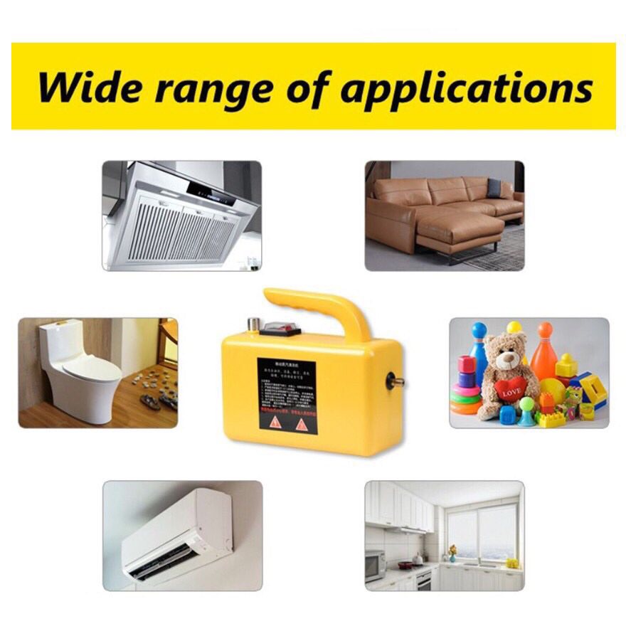 MÁY PHUN XỊT RỬA XE VỆ SINH NHÀ CỬA BẰNG HƠI NƯỚC NÓNG 220V 2600W