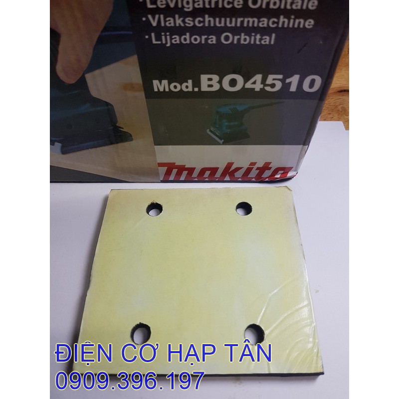 ĐẾ CAO SU CHO MÁY CHÀ NHÁM VUÔNG MAKTA B4015