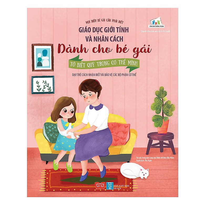 Sách - Combo 4 cuốn Giáo Dục Giới Tính Và Nhân Cách Dành Cho Bé Gái