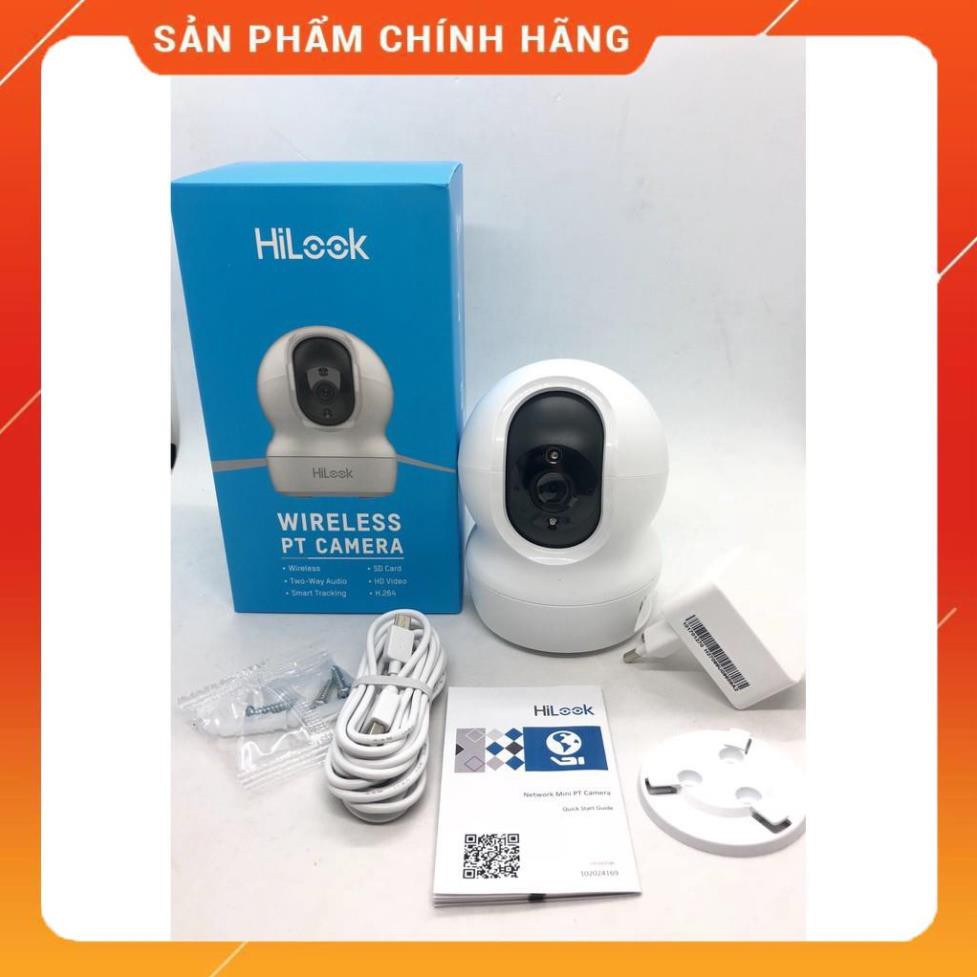 Camera Wifi HiLook Hikvision P220 Full HD 1080P 2MP - Camera Không Dây Quay Quét 360, Siêu Đẹp, Siêu Bền