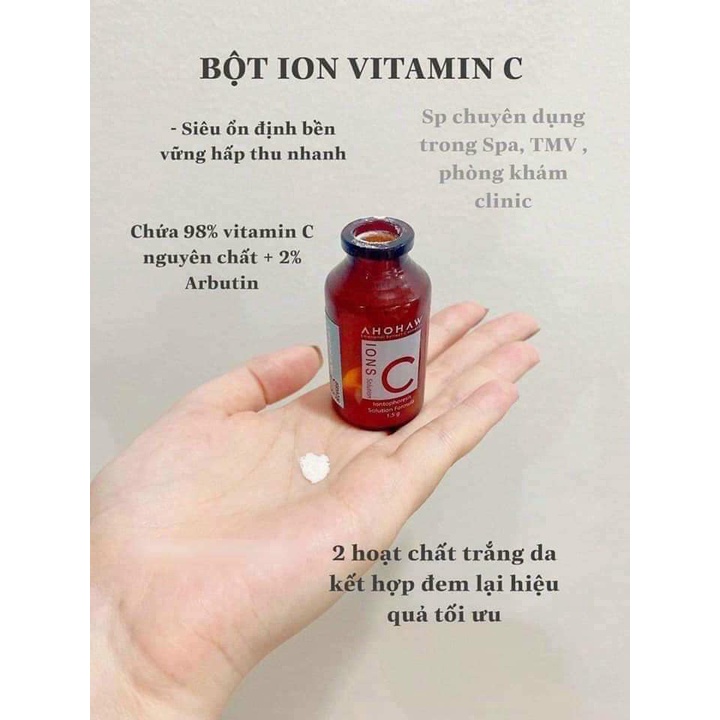 VITAMIN C DẠNG BỘT AHOHAW IONS C 1.5G CHÍNH HÃNG HÀN QUỐC - 11144