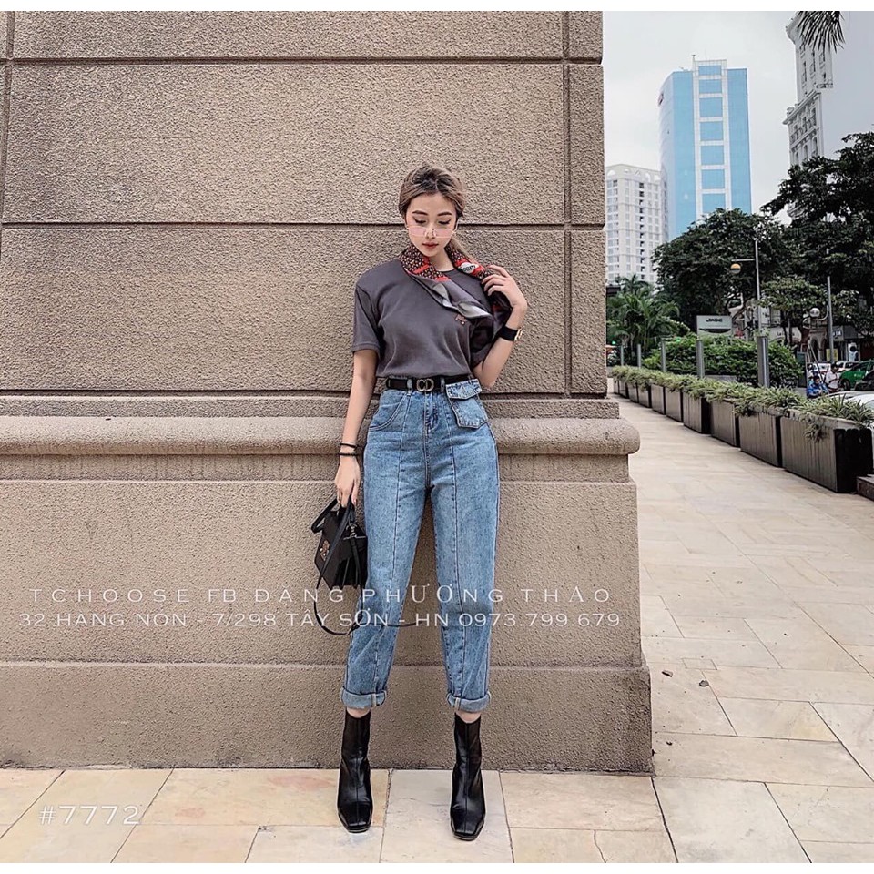 QUẦN BÒ GÂN TÚI NẮP