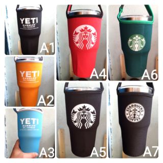 (TUYỆT) TÚI ĐỰNG LY GIỮ NHIỆT 900ML THAI - LAN